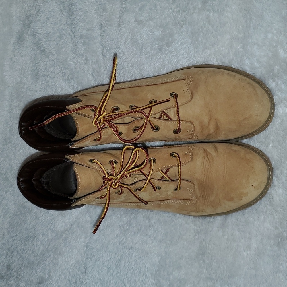 TIMBERLAND PRO Timberland Amston 6-Inch Women's Boots Wheat Nubuck Size 8.5